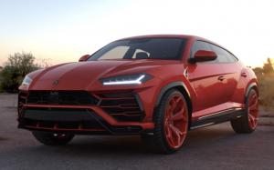 Lamborghini Urus Rosso Anteros on Forgiato Wheels (F2.09) 2019 года